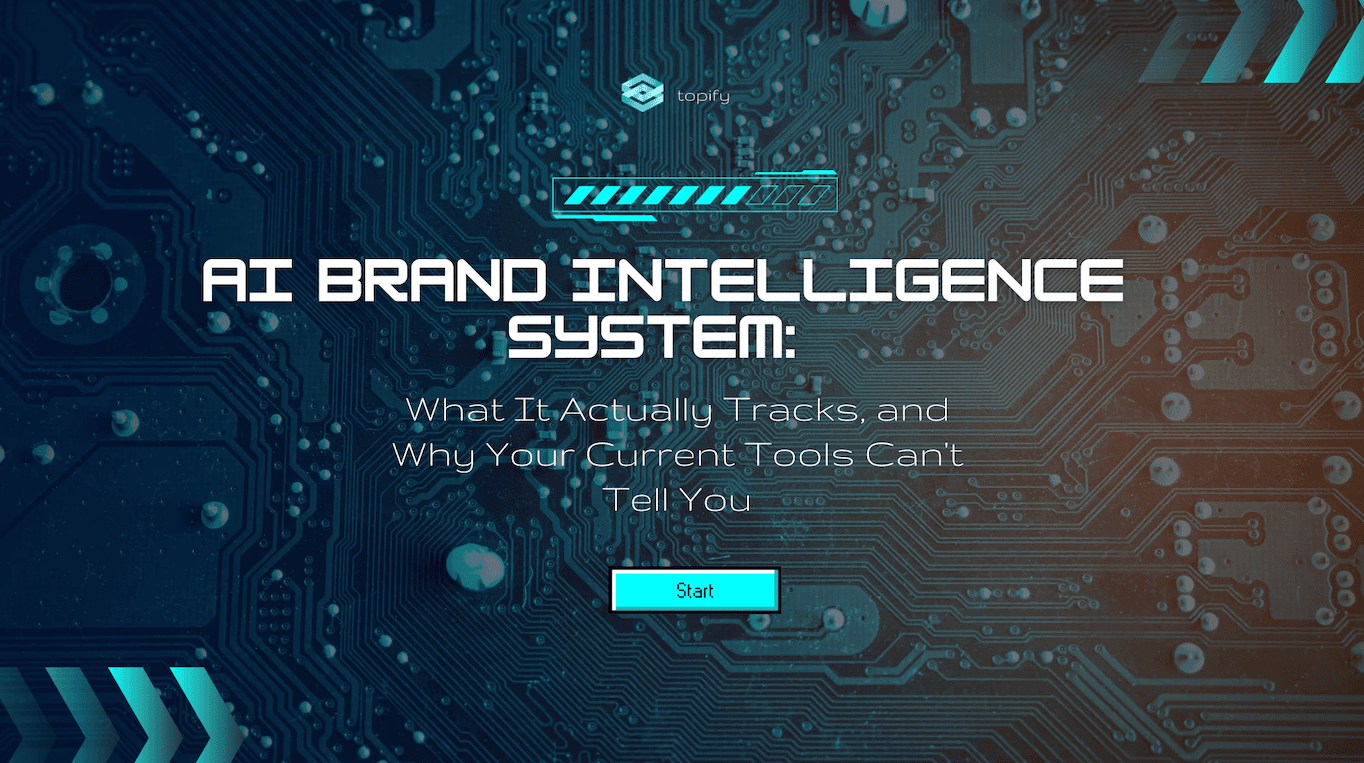 AI Brand Intelligence System: What It Actually Tracks, and Why Your Current Tools Can’t Tell You