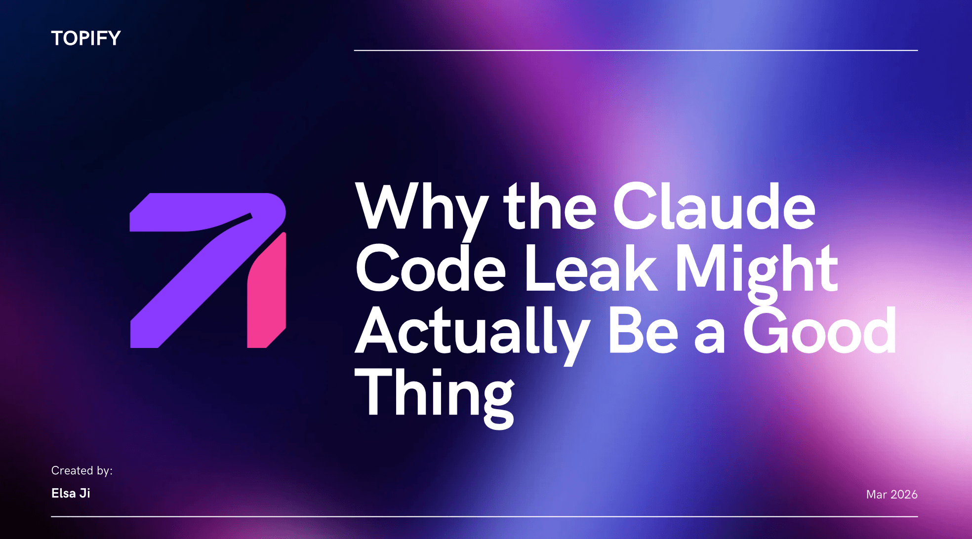 Why the Claude Code Leak Might Actually Be a Good Thing