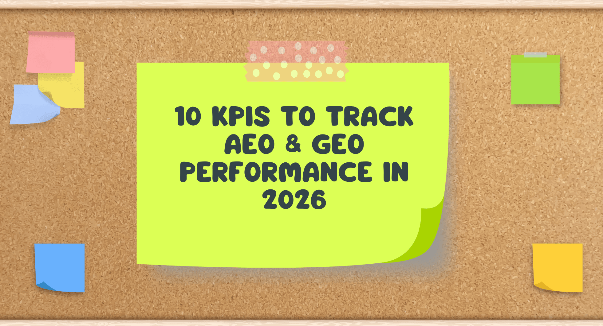 10 KPIs to Track AEO & GEO Performance in 2026