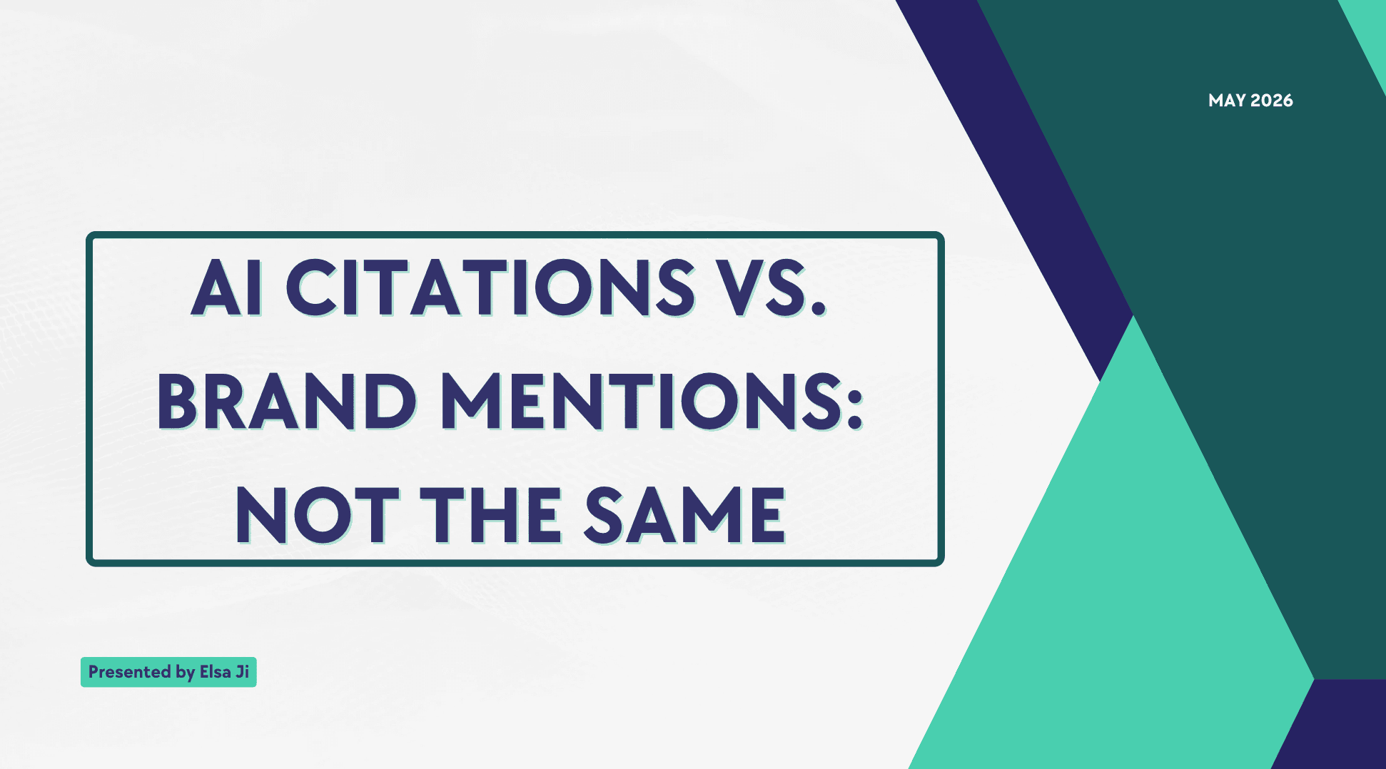 AI Citations vs. Brand Mentions: Not the Same