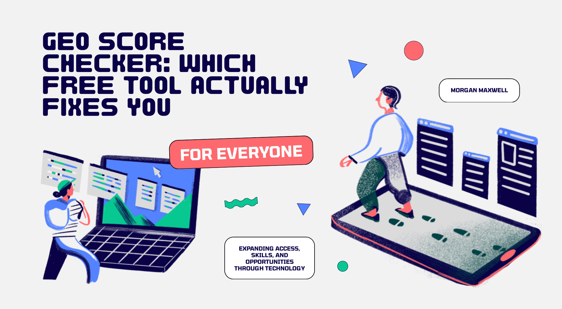 GEO Score Checker: Which Free Tool Actually Fixes You
