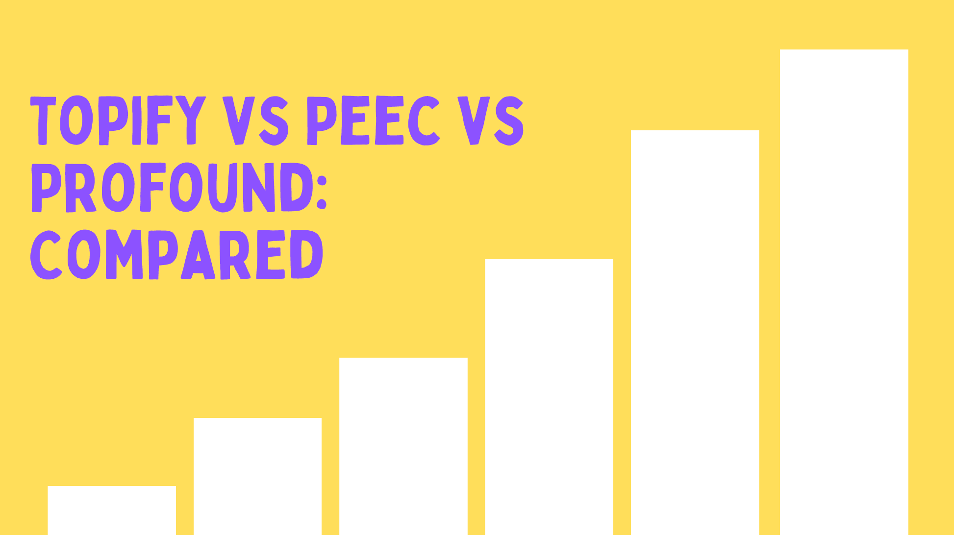 Profound vs Peec vs Topify: Compared