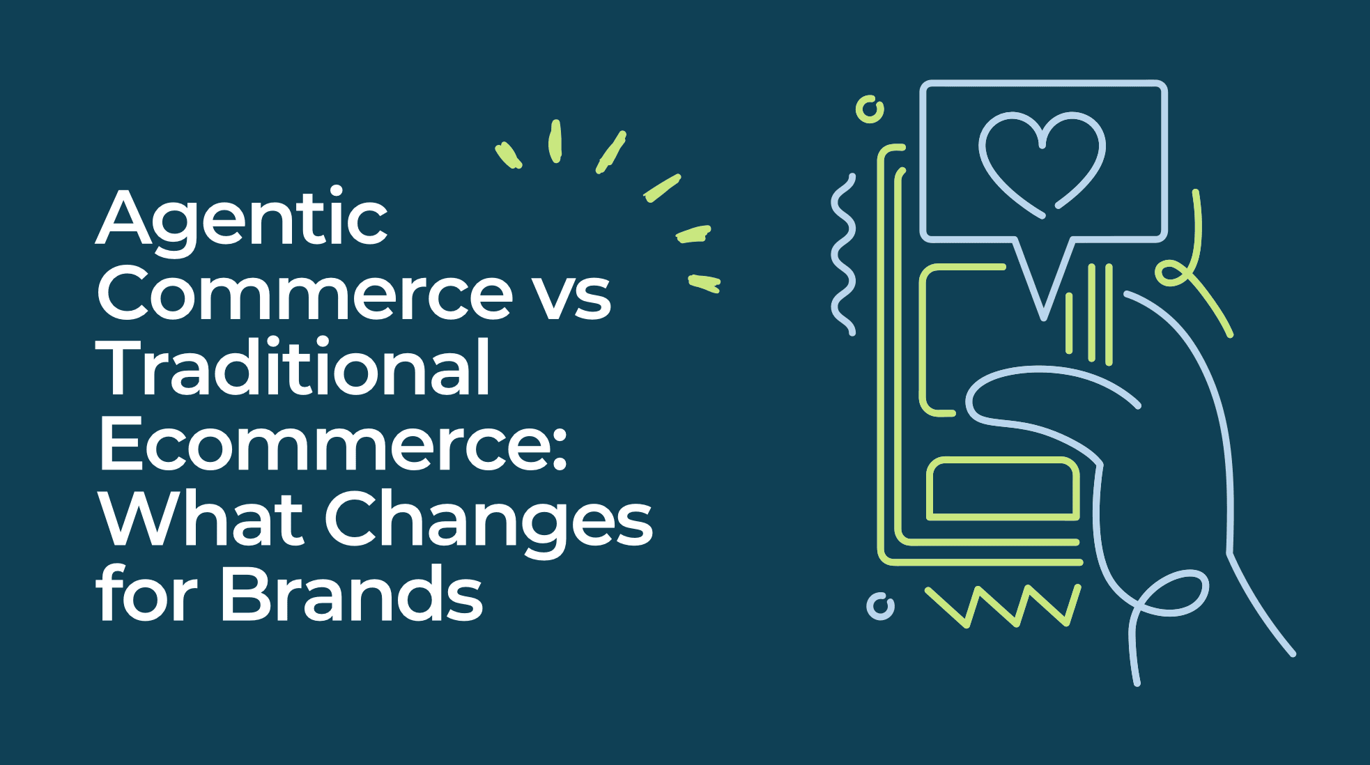 Agentic Commerce vs Traditional Ecommerce: What Changes for Brands
