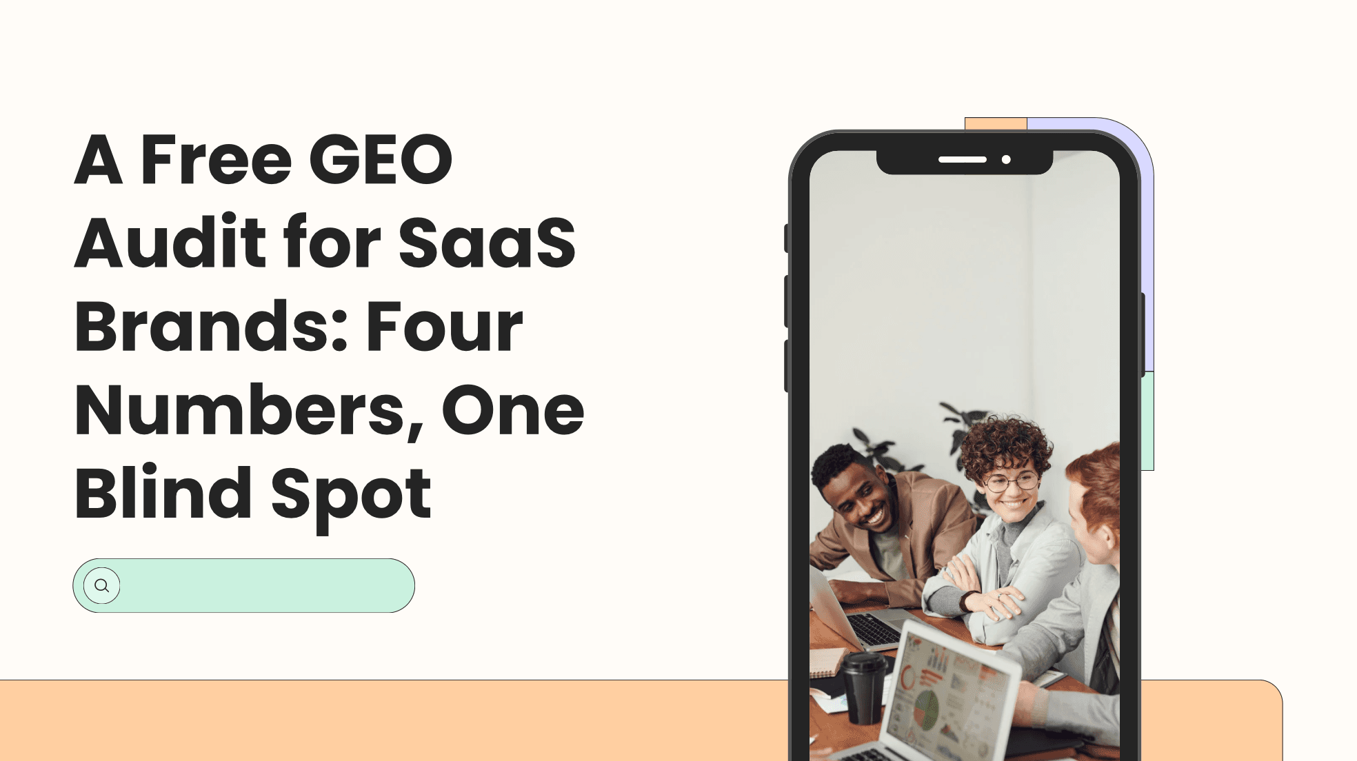 A Free GEO Audit for SaaS Brands: Four Numbers, One Blind Spot