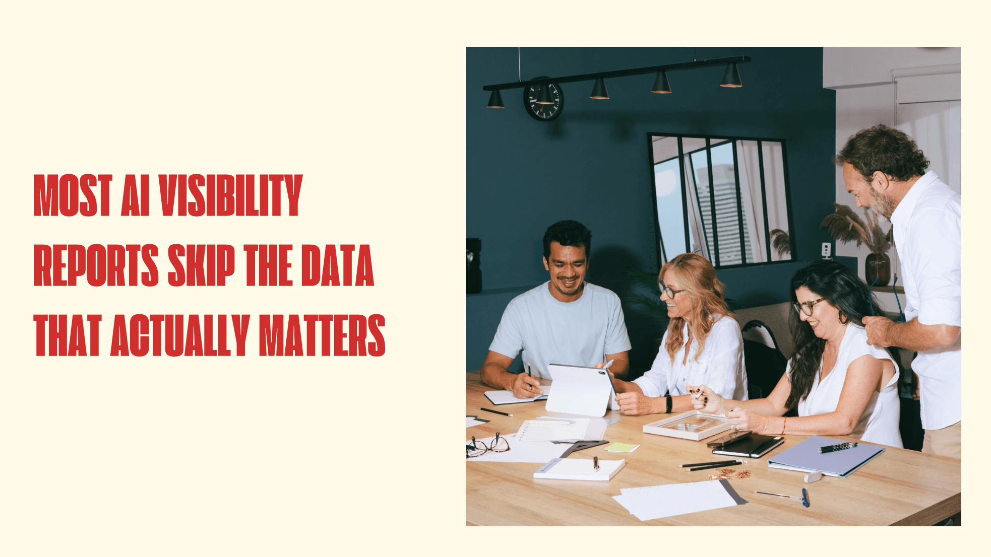 Most AI Visibility Reports Skip the Data That Actually Matters