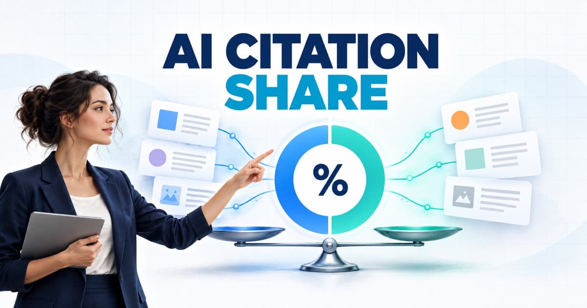 AI Citation Share: How to Benchmark Your Visibility Against Competing Sources