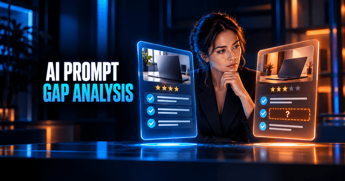 AI Prompt Gap Analysis: Find the Evidence Competitors Supply and You Do Not