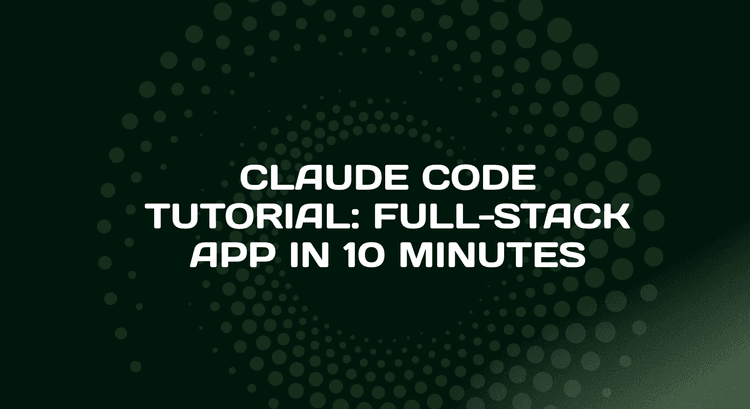 Claude Code Tutorial: Full-Stack App in 10 Minutes | Topify